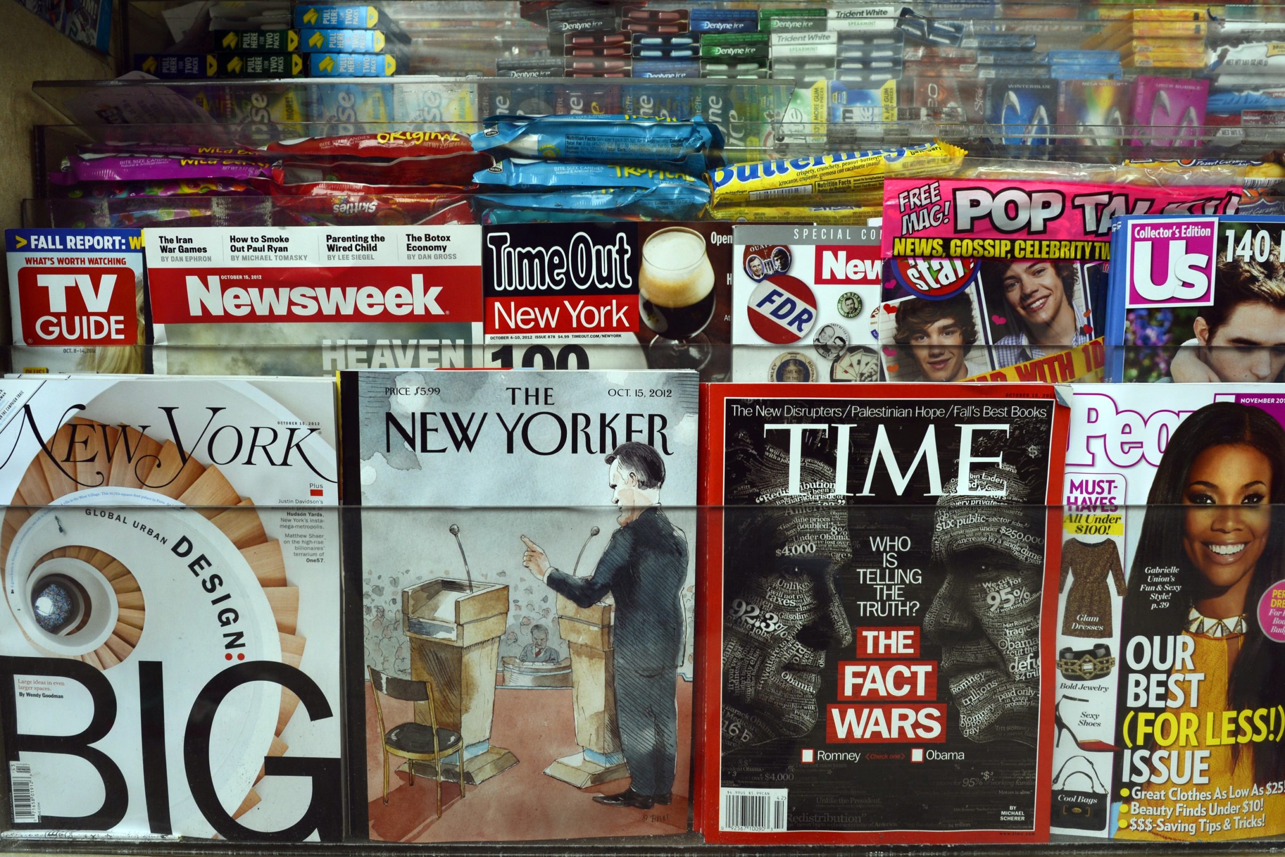 social media newsstand