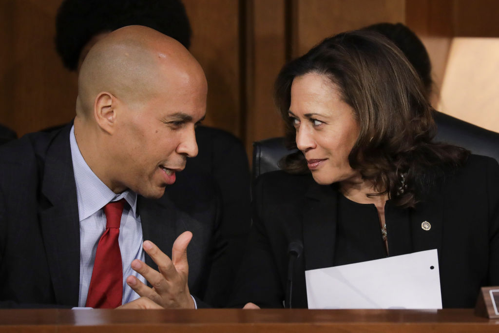 senate judiciary committee cory booker kamala harris