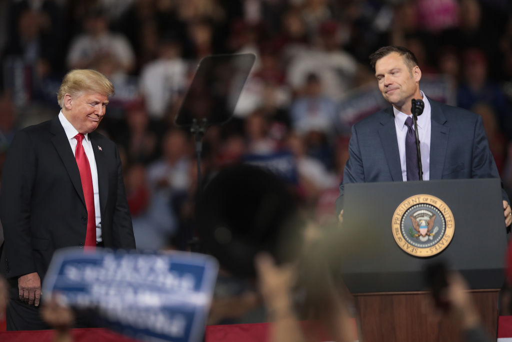 trump kobach kansas