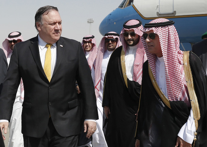 mike pompeo saudi arabia