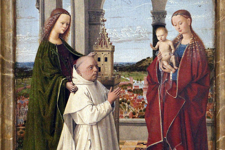 exeter madonna petrus christus van eyck