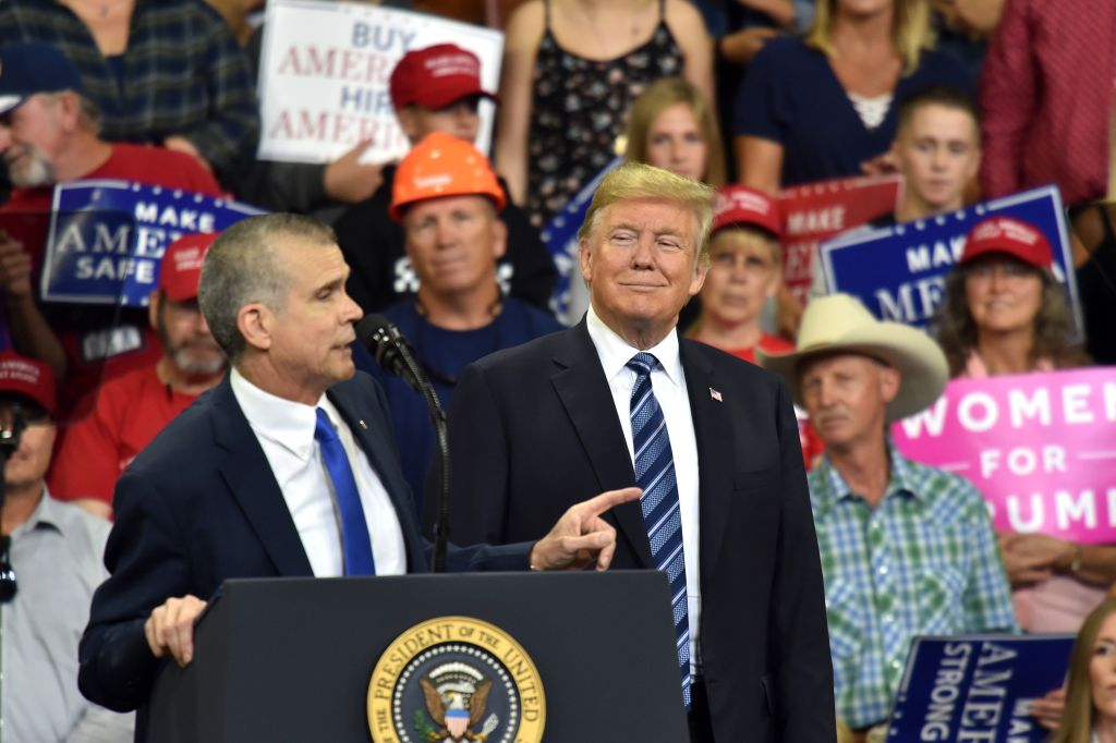 president trump matt rosendale rivulet