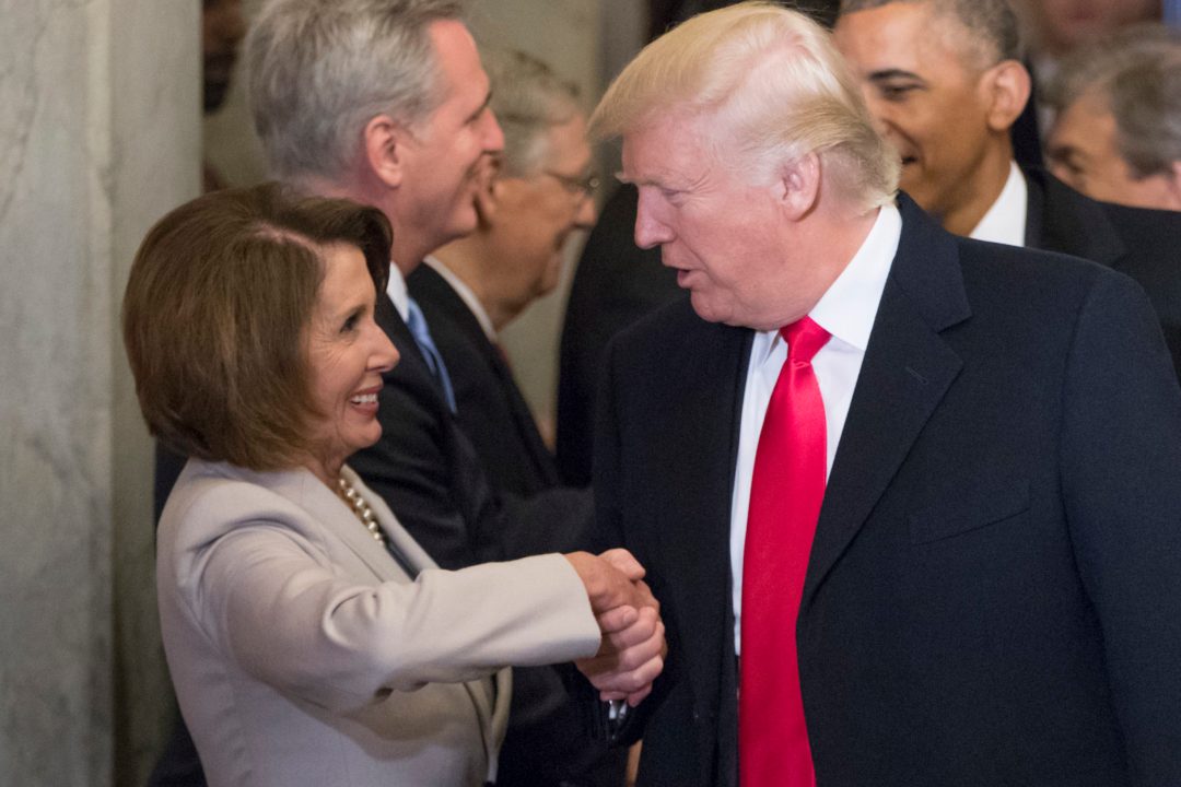 donald trump democratic nancy pelosi