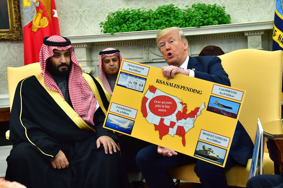 donald trump mohammad bin salman saudi arabia