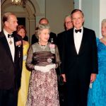 george bush queen elizabeth