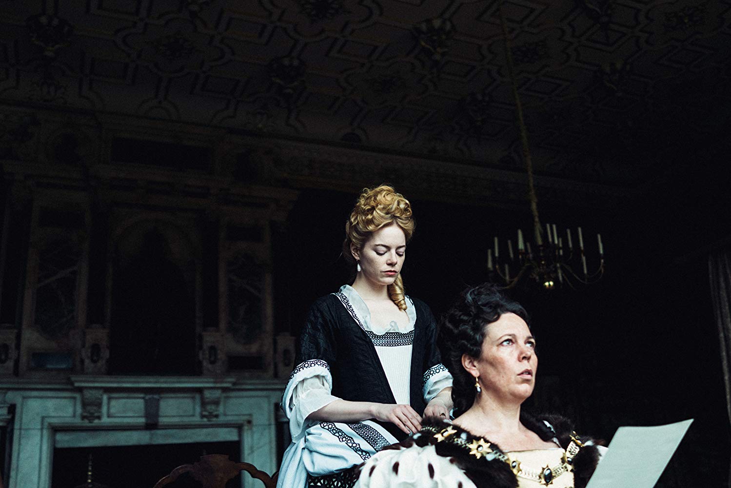 emma stone olivia colman the favourite