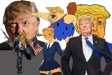 donald trump fan art