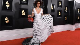 joy villa camila cabello lele pons wall grammys