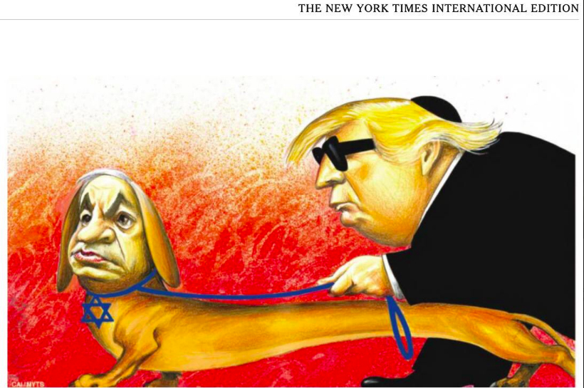 anti-semitic cartoon tropes new york times
