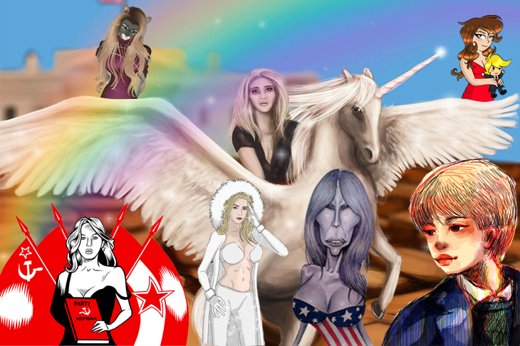 trump family fan art