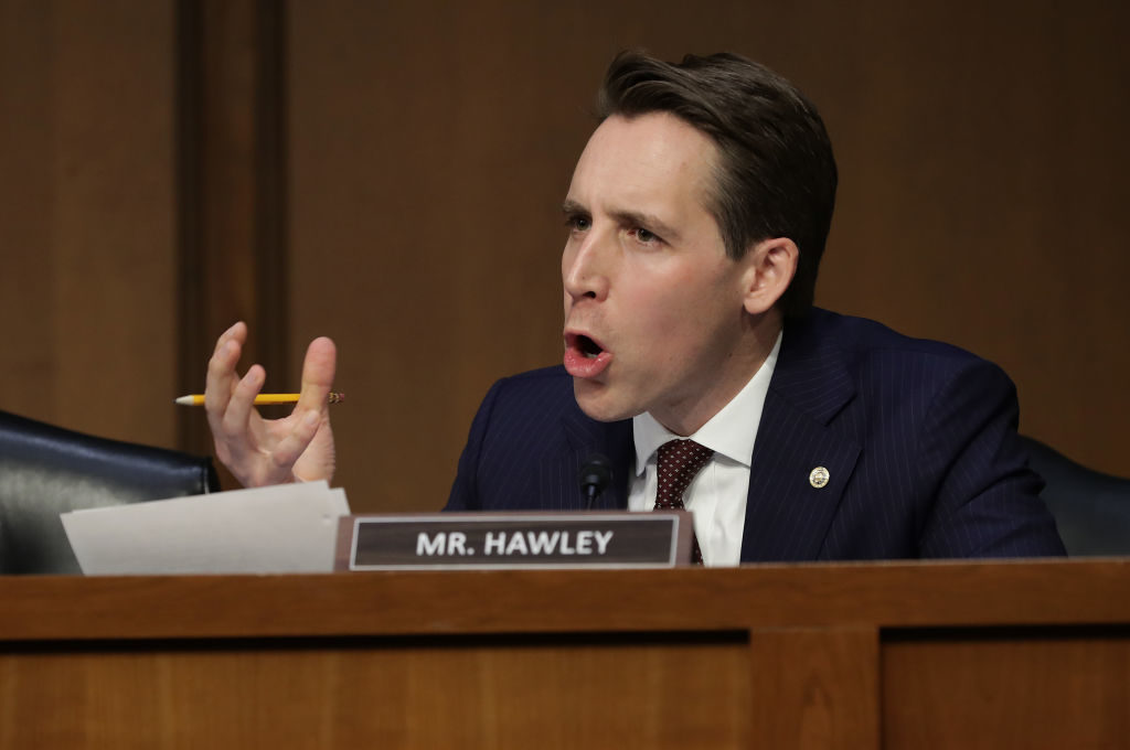 josh hawley big tech