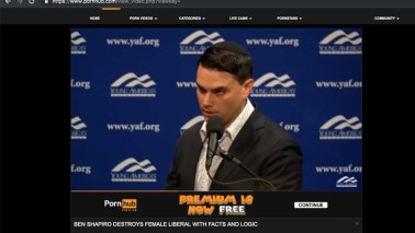 ben shapiro porn