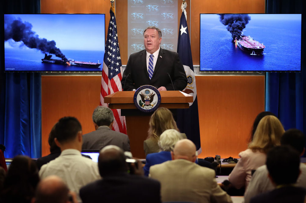 credibility pompeo iran