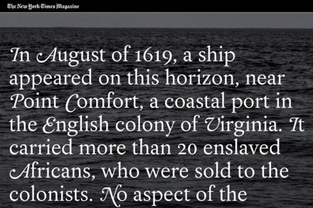 1619 project hannah-jones