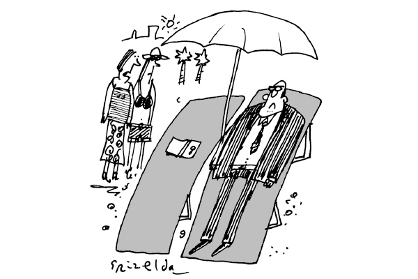 It Takes Him A While To Unwind