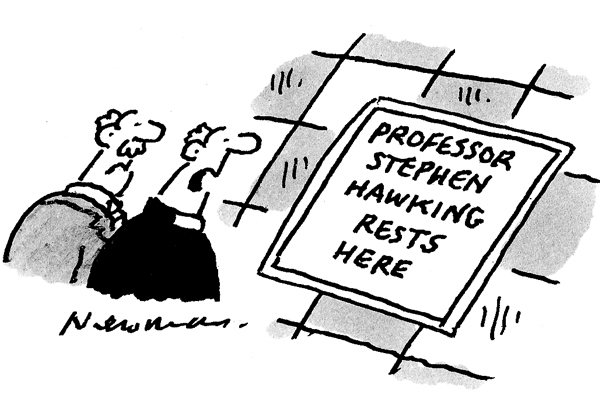 Now He Knows What Its Like To Be In A Black Hole