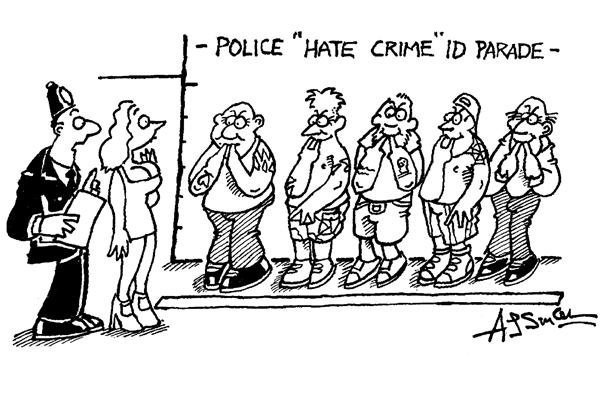 Now If You Could Walk Along The Line The Suspects Will Each Wolf Whistle At You