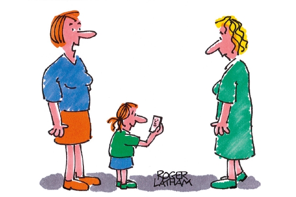 Emilys Boyfriend Is Old Fashioned He Sends Her Pictures Of His Face