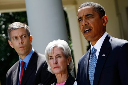 Barack Obama swine flu