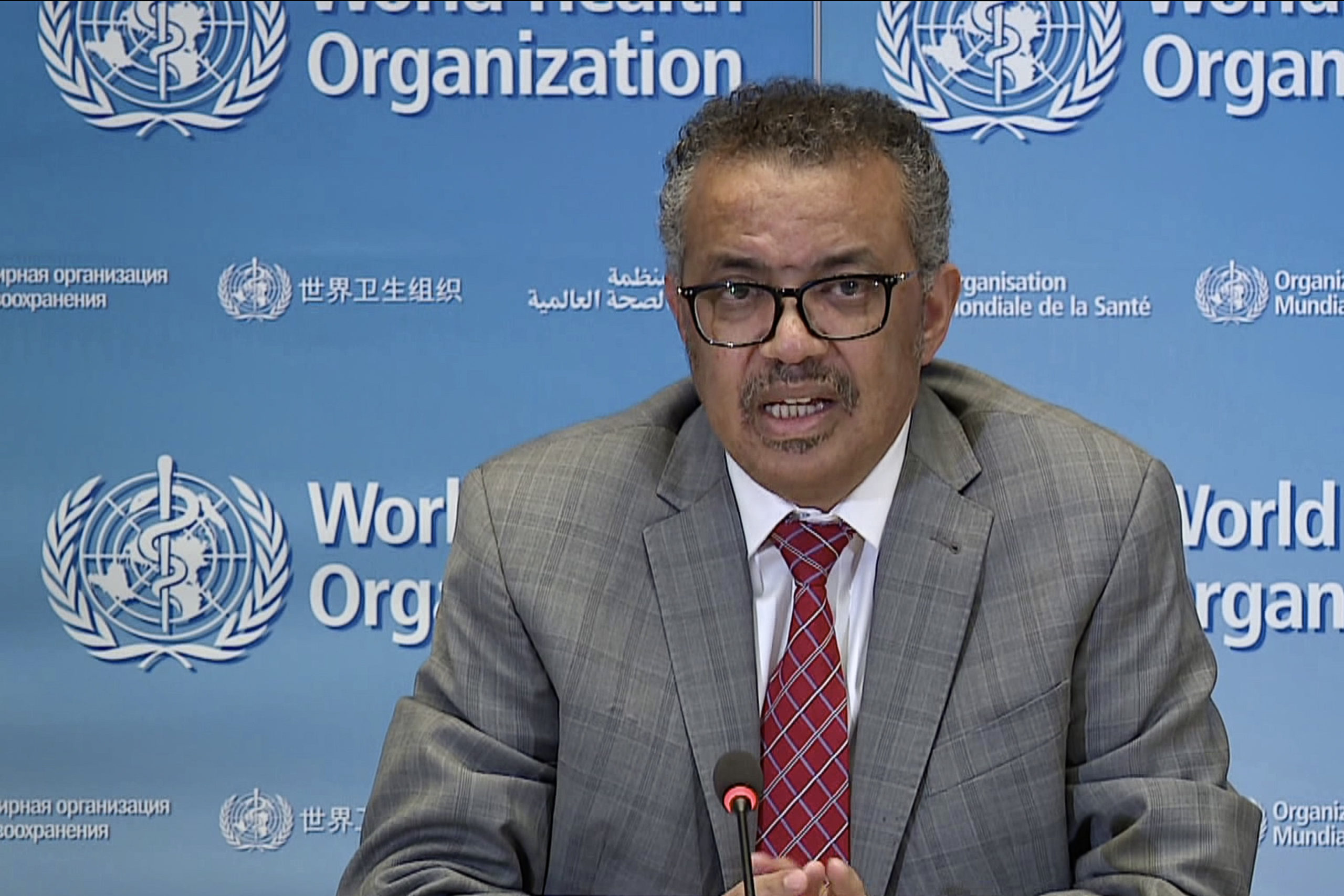 new york times WHO Chief Tedros Adhanom Ghebreyesus