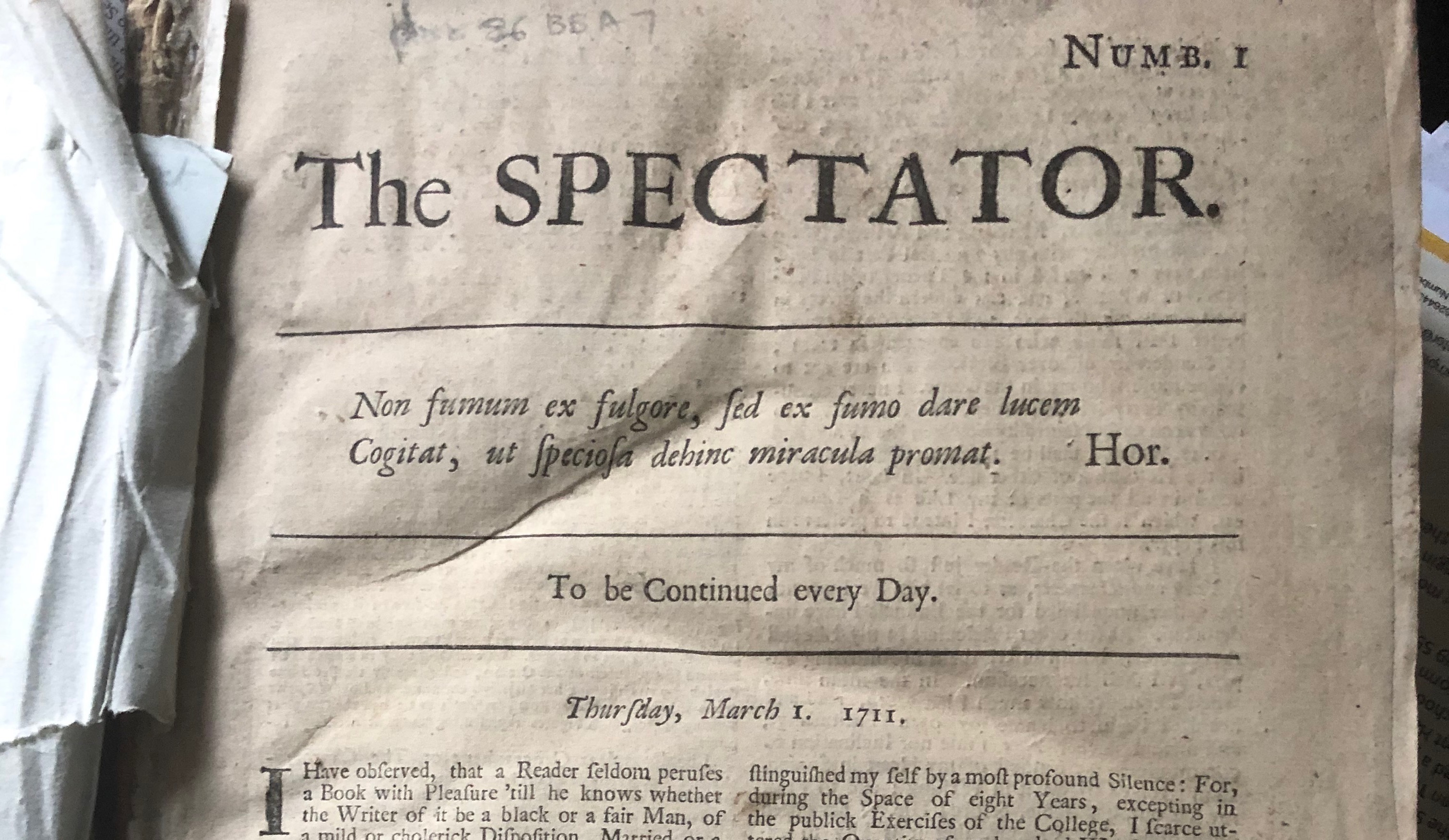 1711 and all that: the untold story of The Spectator | The Spectator