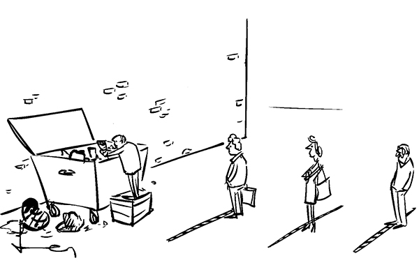 Recession social distancing