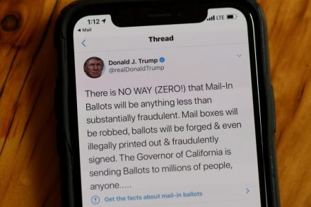 Twitter Flags Two Of President's Trump Tweets