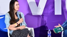 Taylor Lorenz attends VidCon 2019