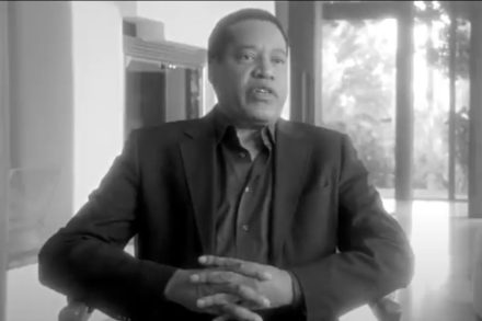 Larry Elder appears in Uncle Tom trailer
