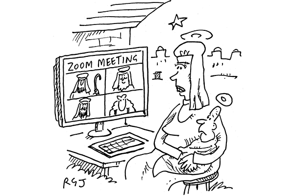 Zoom meeting Jesus