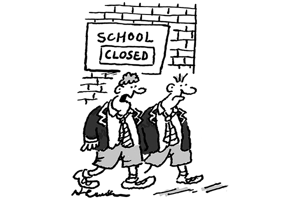 I hope by March I’ll remember how to bunk off