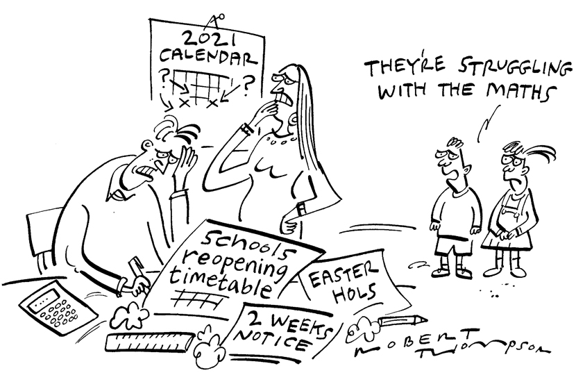 They’re striggling with the maths