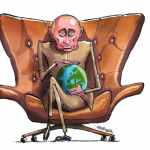 sanctions putin russia davos oligarch