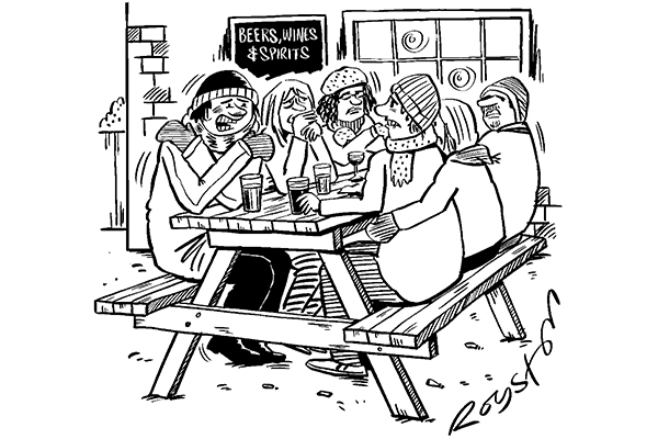 I’ve missed having a nice cold beer