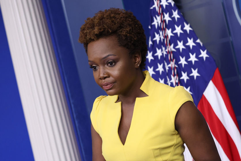 White House Deputy Press Secretary Karine Jean-Pierre (Photo by Win McNamee/Getty Images)