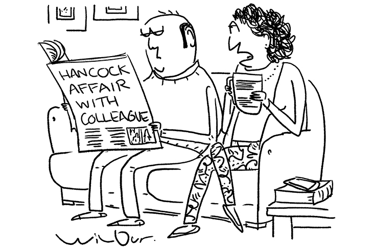 So there’s someone with even worse judgment than Matt Hancock