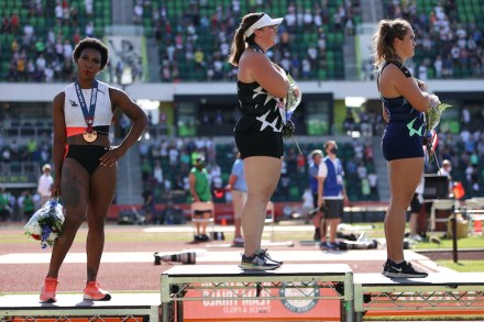 gwen berry national anthem