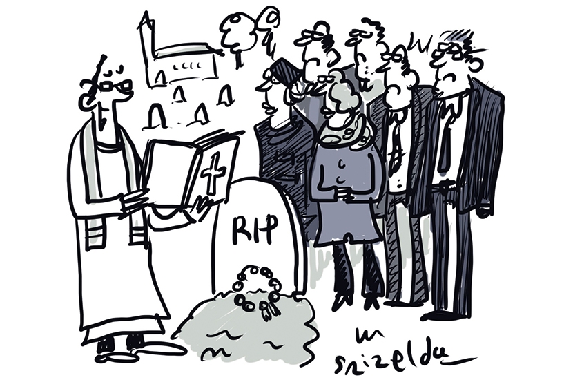 His old-fashioned views have died with him