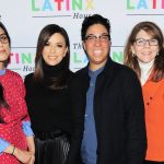 up Dilcia Barrera, Eva Longoria, Angela Robinson and Dr. Stacy Smith (Getty Images)