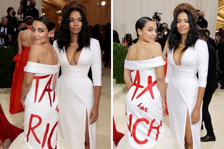 aoc dress gala ethics