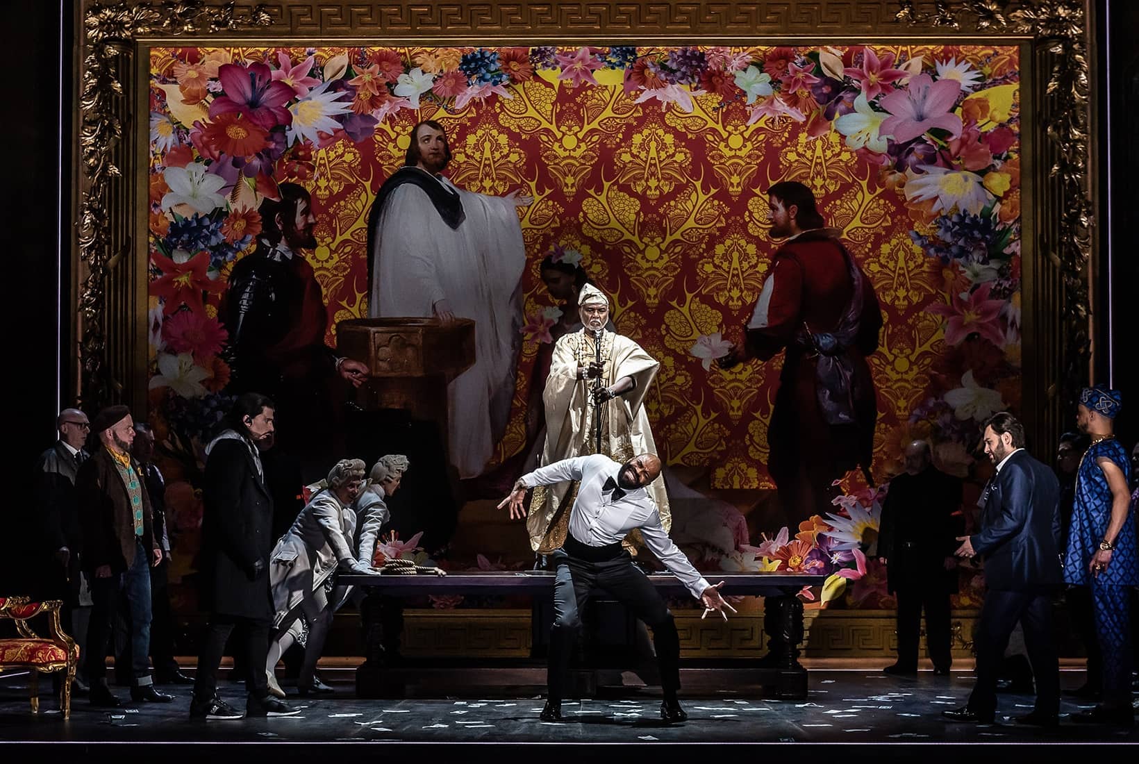 Opera Rigoletto Set Clear, complex and gripping: Opera North's Rigoletto reviewed