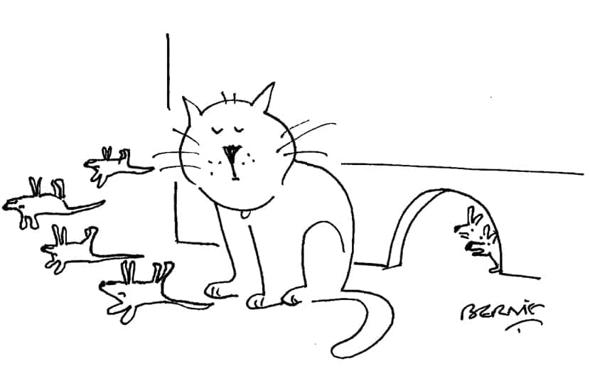 It’s impossible to know what he’ll do next