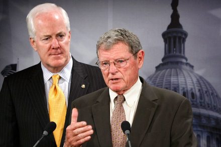 restrictions U.S. Senators James Inhofe John Cornyn (Photo by Alex Wong/Getty Images)