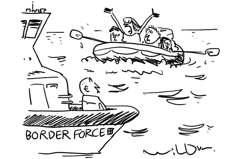 We’re not migrants