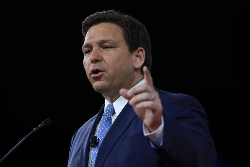 ron desantis disney