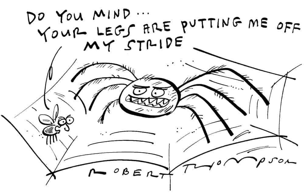 Your legs are putting me off my stride