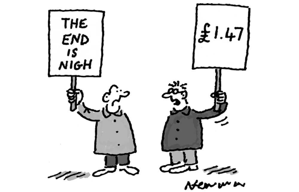 I find the price of bread a lot scarier