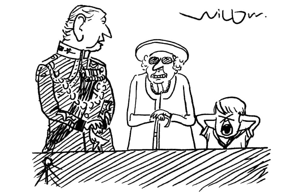 We shouldn’t talk about Andrew in front of the children