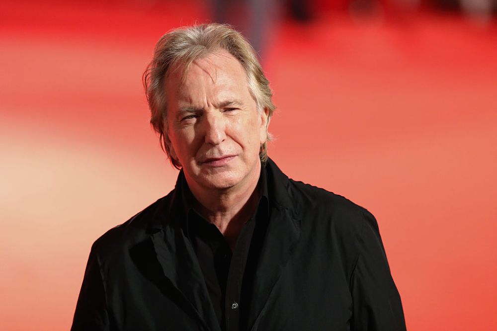 Alan Rickman and the misery of being famous