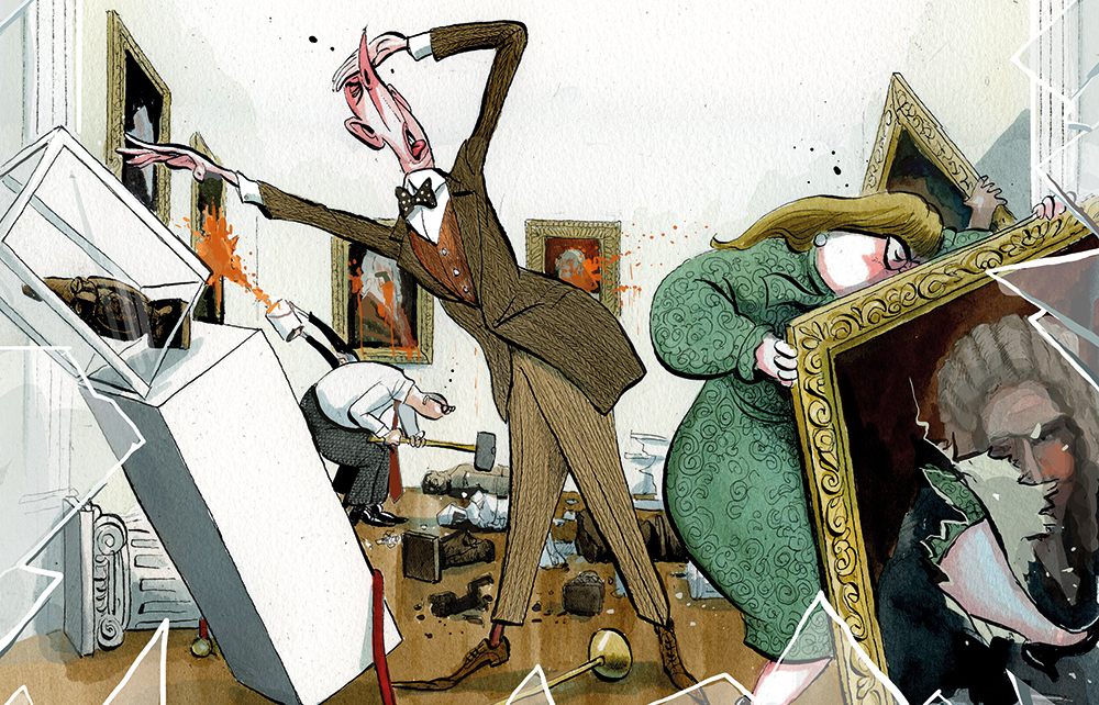 The new vandals: how museums turned on their own collections | The